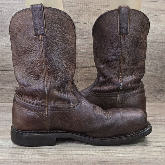 Durango Wellington Farm Ranch Men's Sz 11.5 Brown Composite Toe Work Boots DB005 - Picture 6 of 12